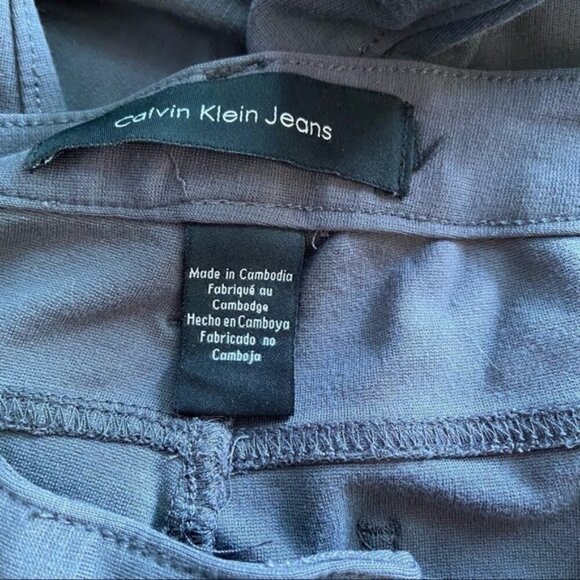 Calvin Klein Talla gray pants size 8 skinny - Picture 7 of 8